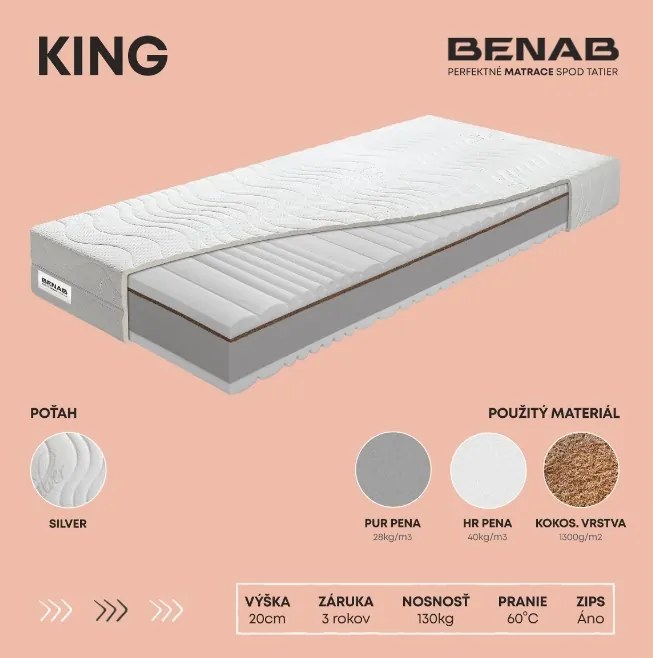 Benab Matrac KING 1+1 195x80 cm