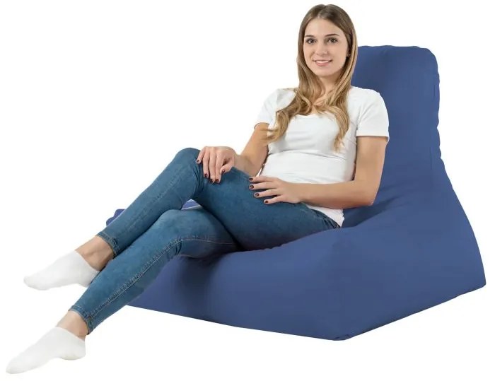 Sedací vak Bali Ekokoža Farba: 9.Modrý