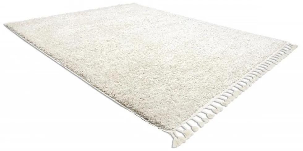 Kusový koberec Shaggy Berta krémový 120x170cm