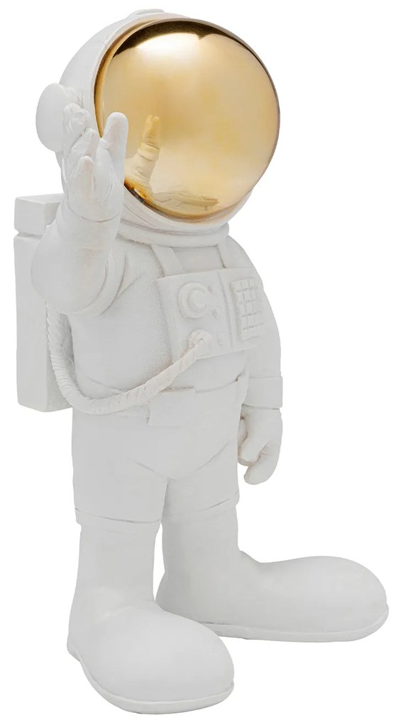 Welcome Astronaut dekorácia biela 27 cm