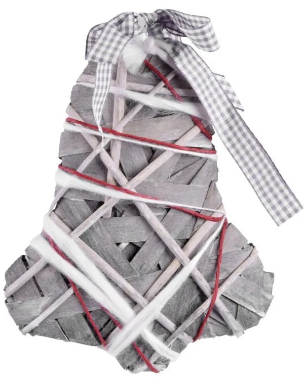 Veľký dekoratívny závesný zvonček Ego Dekor, výška 39 cm