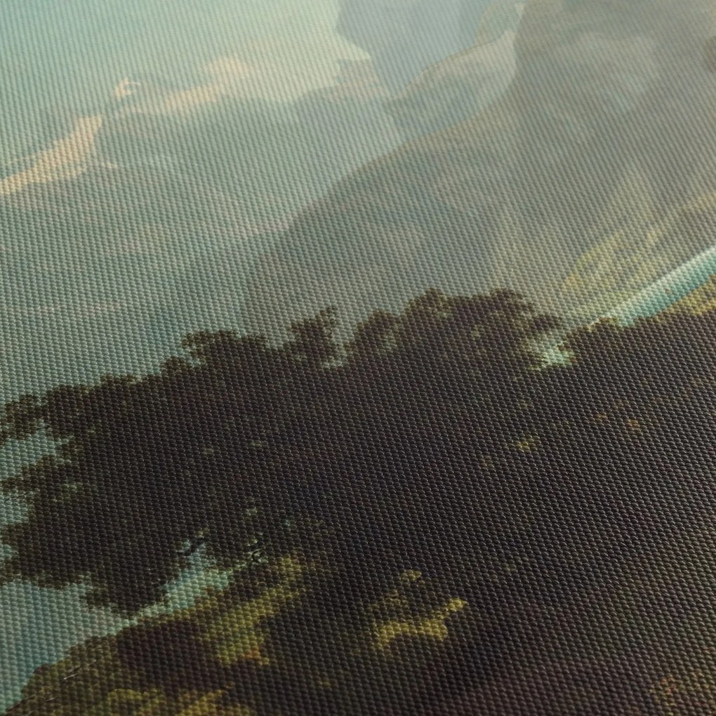 Obraz - Albert Bierstadt, Lake Lucerne, reprodukcia (120x50 cm)