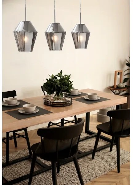 Eglo 96774 - Závesné svietidlo MURMILLO 3xE27/28W/230V