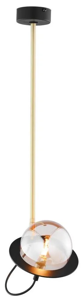 Jupiter 1890 - Luster na tyči PLANET 1xG9/10W/230V zlatá