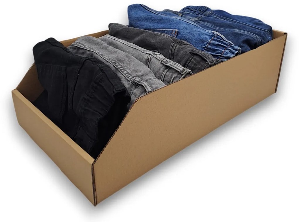 KARTON PAK Úložné boxy na oblečenie, organizéry do skrine EKO KARTON 30 x 54 cm