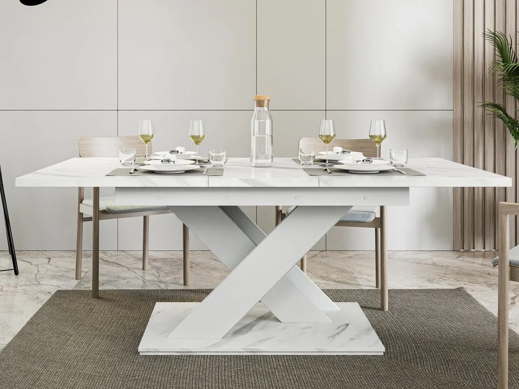 Jedálenský stôl Lezuma, Farby: čierny lesk