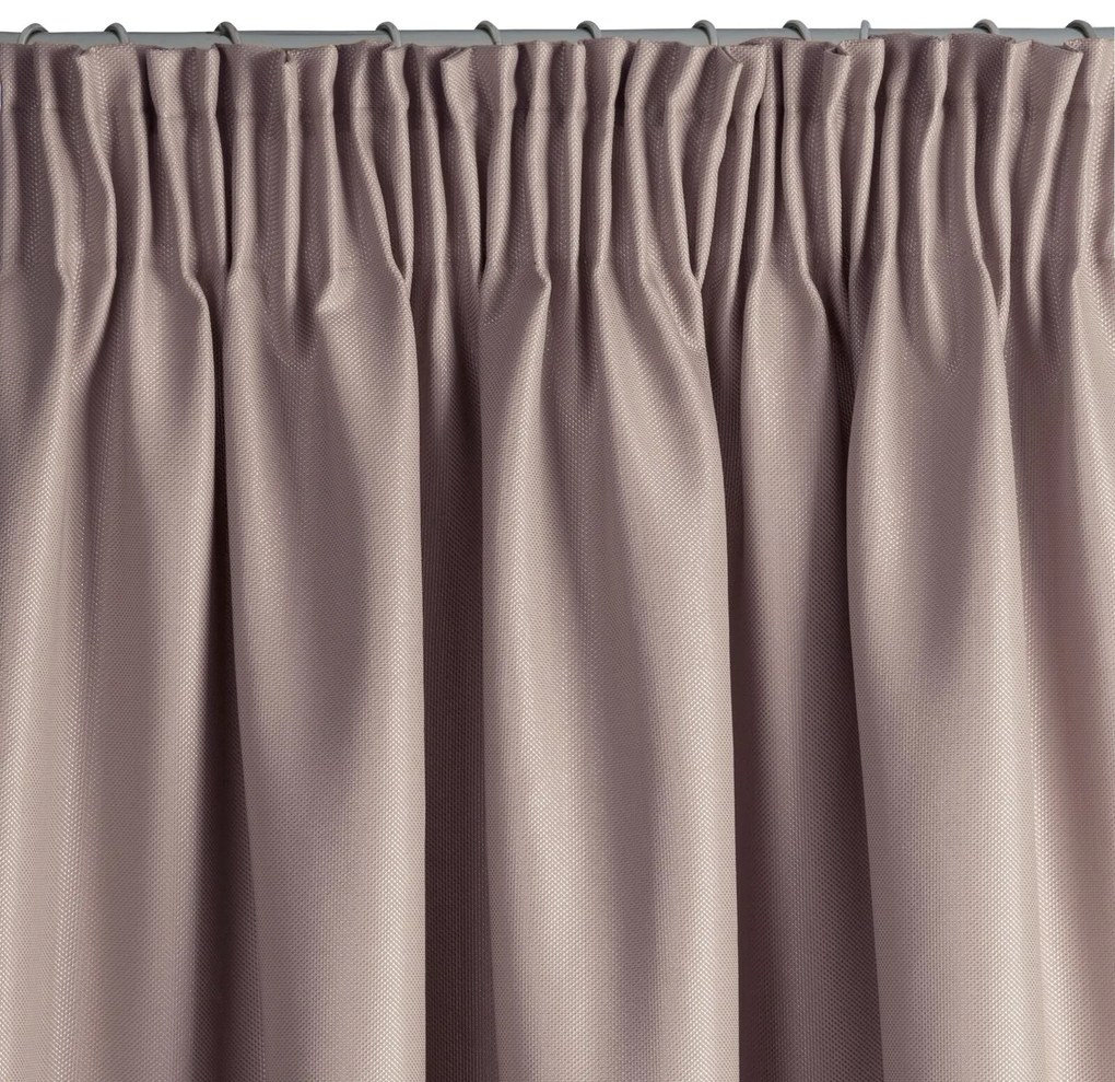 ZATEMŇOVACÍ ZÁVES NA PÁSKE AGGIE 140X270 CM PÚDROVÁ