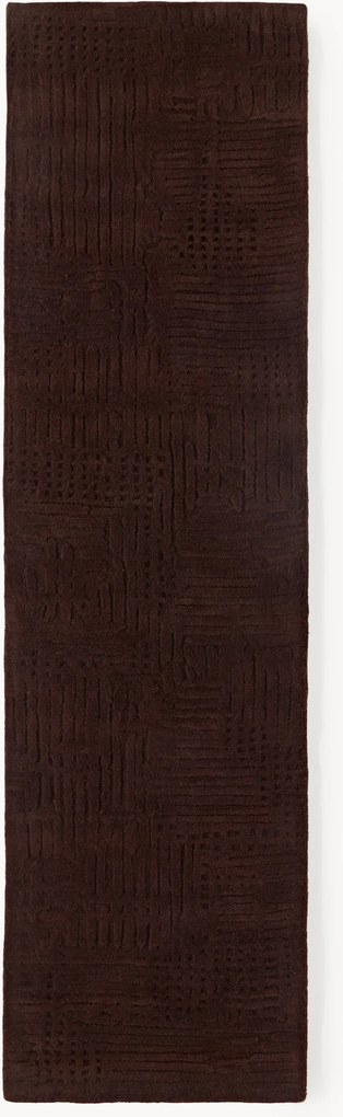 Ručne tuftovaný vlnený behúň Merima