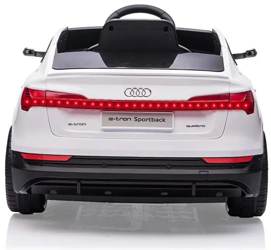 Elektrické autíčko Audi E-Tron Sportback biele