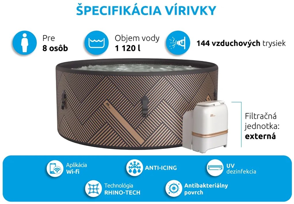 Marimex | Vírivý bazén MSPA Mono ECO F-MO082WE | 11400281