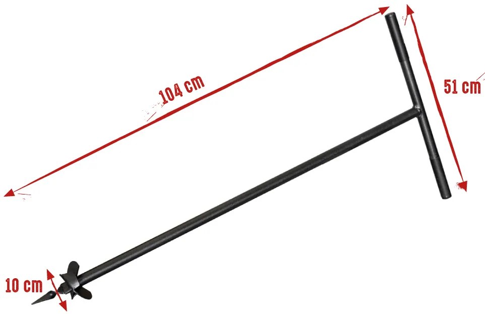 Zemný vrták CAPO 100 mm CASW-100/ER-CAPO