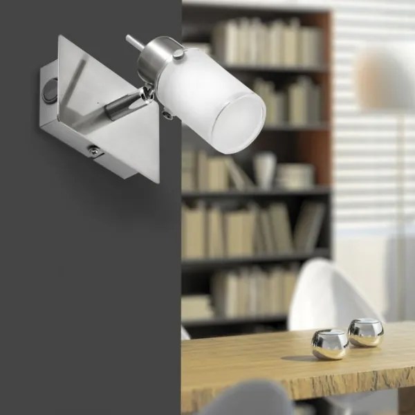 JUST LIGHT. 11931-55 - LED Nástenné bodové svietidlo MAX 1xGU10/4W/230V chróm