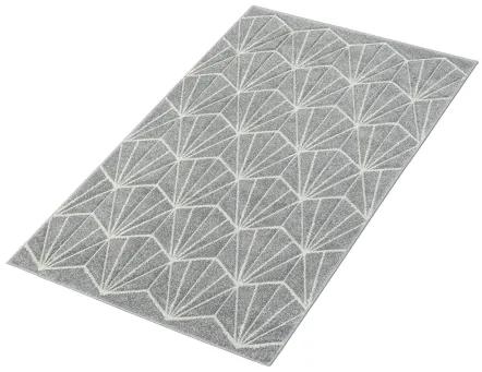 Koberce Breno Kusový koberec PORTLAND 750/RT4N, sivá, viacfarebná,133 x 190 cm