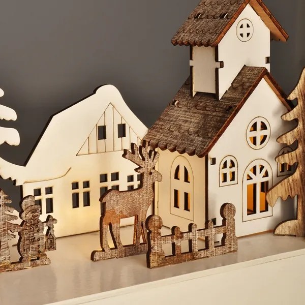 Solight 1V256 - LED Vianočná dekorácia LED/2xAA teplá biela