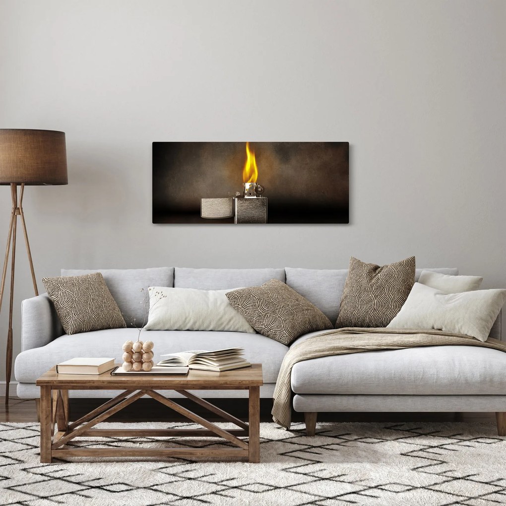 Obraz zapaľovača (120x50 cm)