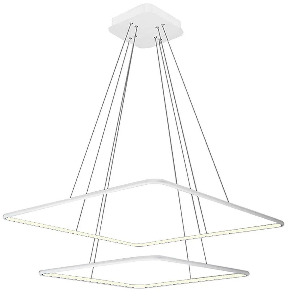 Závesné LED svietidlo Nix, 2x LED 50w, 3000k, w
