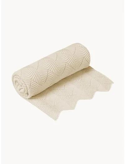 Detská mäkká deka z organickej bavlny Scallop