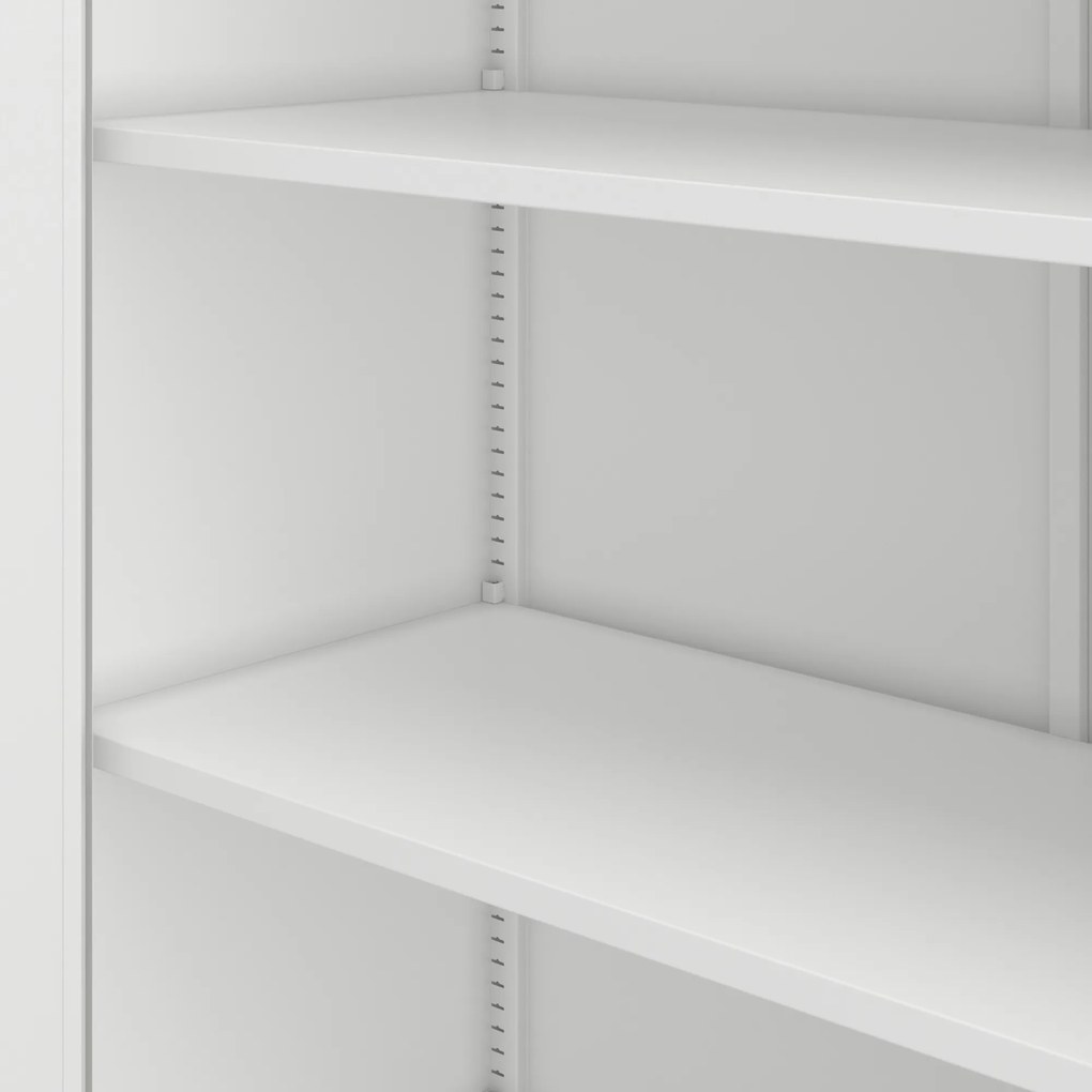 Kartotéková skriňa na kľúč biela ALEX H2200 450 x 2200 x 400 mm