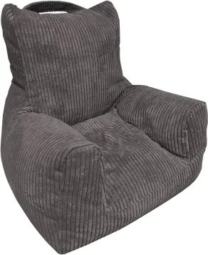 Detské kreslo Tobi Plus, šedá štruktúrovaná látka%