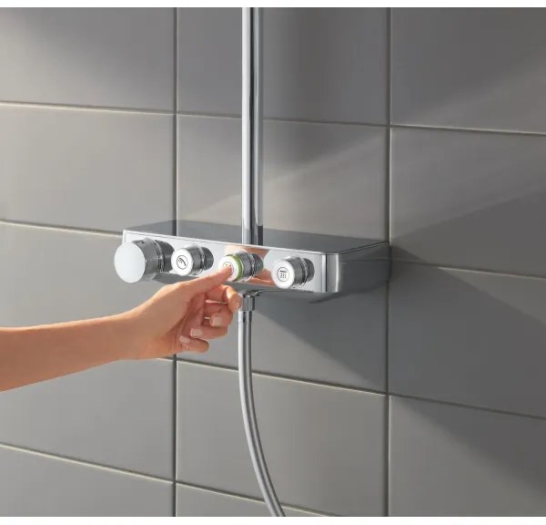 GROHE 26508000 - Sprchový systém EUPHORIA SMARTCONTROL 310 CUBE lesklý chróm