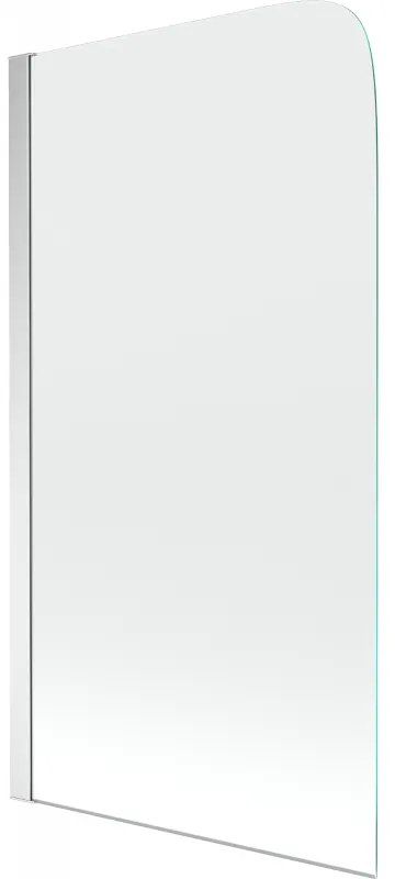 Mexen FELIX, vaňová zástena, 1-krídlo, 80 x 140 cm, chróm-transparentná, 890-080-001-01-00