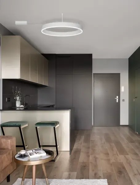 Stropné svietidlo LED so stmievaním Motif 60 biele