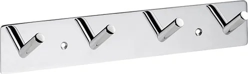 Bemeta Design EASY01: Vešiak, so 4 háčikmi, lesk - 164106291