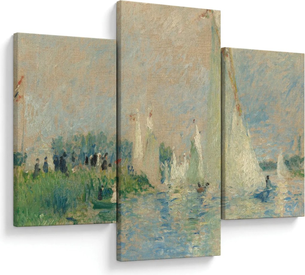 Obraz - Auguste Renoir, Regatta at Argenteuil, reprodukcia (90x60 cm)