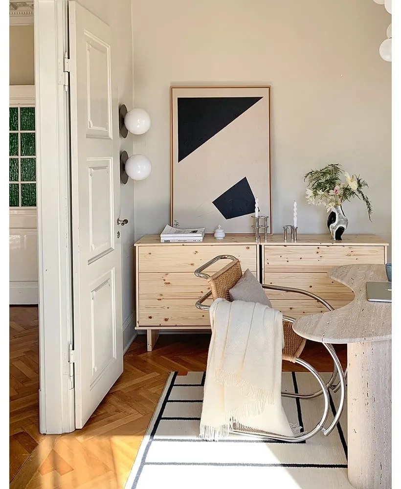 Prírodná komoda z borovicového dreva Karup Design Kommo