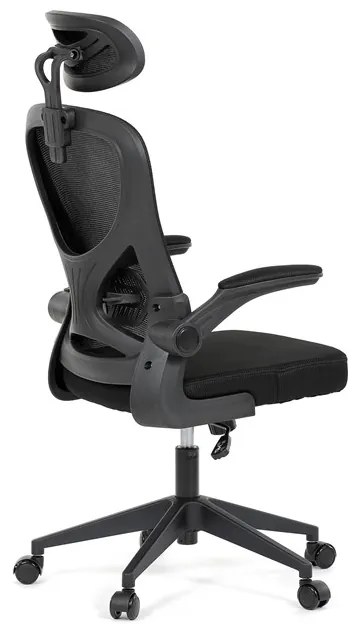 Autronic BONTEC Kancelárska stolička, hojdací mechanizmus, čierna, KA-K2021 BK Farba: Šedá