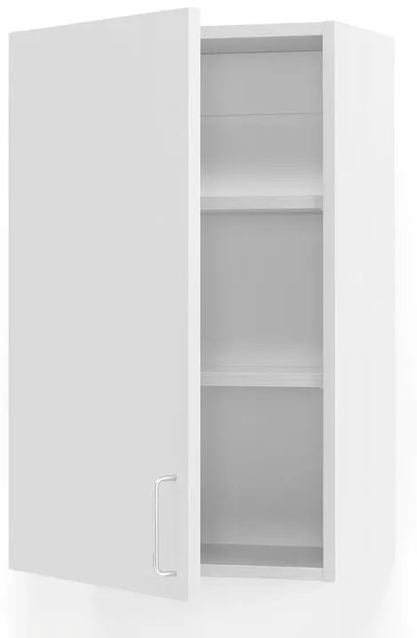 Nástenná skrinka THEO, madlo vpravo, biela