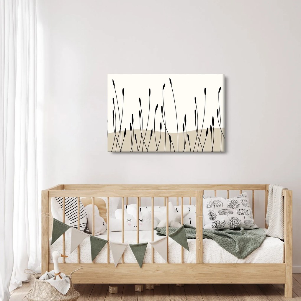 Obraz - Grafická lúka N⁰3 (90x60 cm)