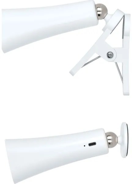 Retlux - LED stmievateľná nabíjacia lampa 3 v 1 LED/3 W/5 V/1200 mAh biela