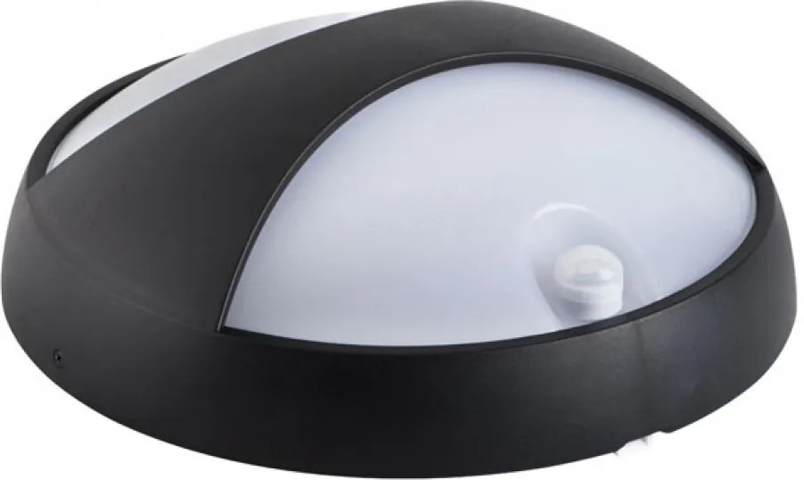 Kanlux Elner LED 27563 Vonkajšie Nástenné Svietidlá s Čidlom Pohybu čierny plast LED SMD 660lm IP44