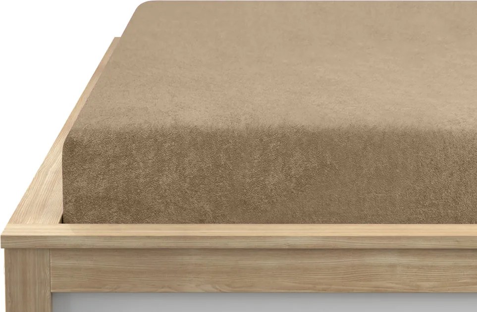 Froté plachta EXCLUSIVE 90 x 200 cm béžová