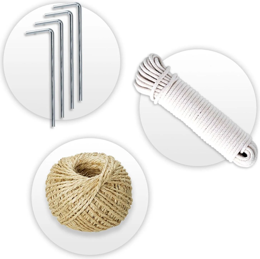 Záhradný fóliový tunel Plonos 3 x 2 m (6 m²) 4910-B