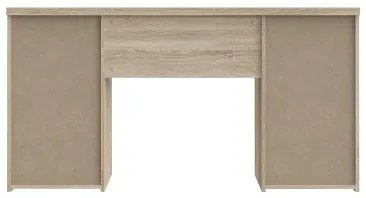 Písací stôl ARENO biela/dub sonoma