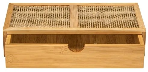 WENKO 25603100 – Organizér ALLEGRE 28x14 cm hnedý