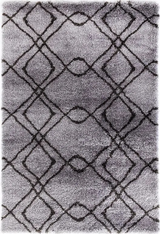 Festival koberce AKCE: Kusový koberec Carmella K11608-01 Light Grey Dark Grey (Pearl 510 L.Grey/D.Grey) - 120x170 cm