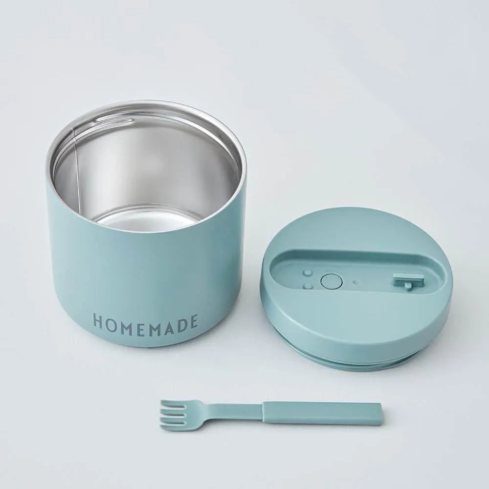 Desiatový box s vidličkou – Design Letters