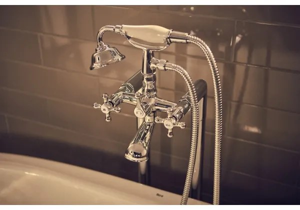 Roca A5A014BC00 - Vaňová súprava s batériou CARMEN lesklý chróm