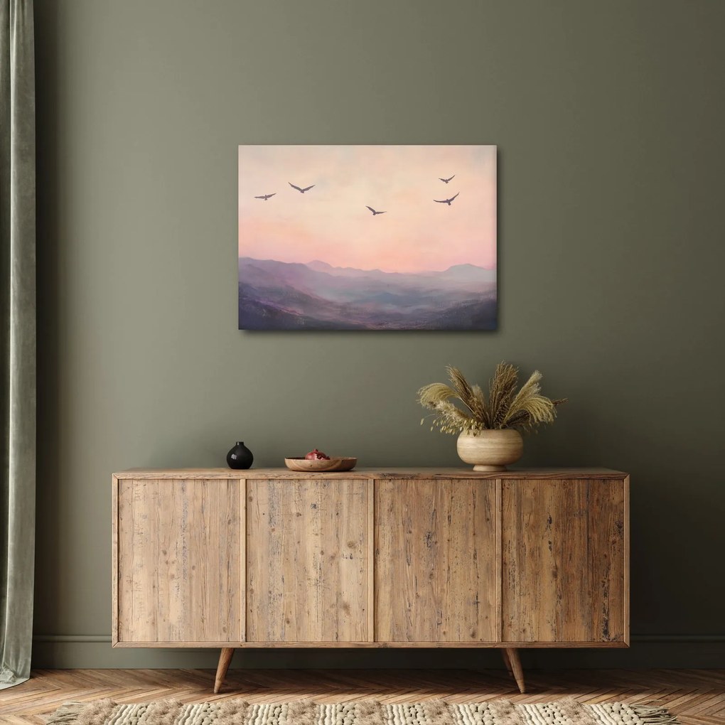Obraz - Hejno vtákov II. (70x50 cm)