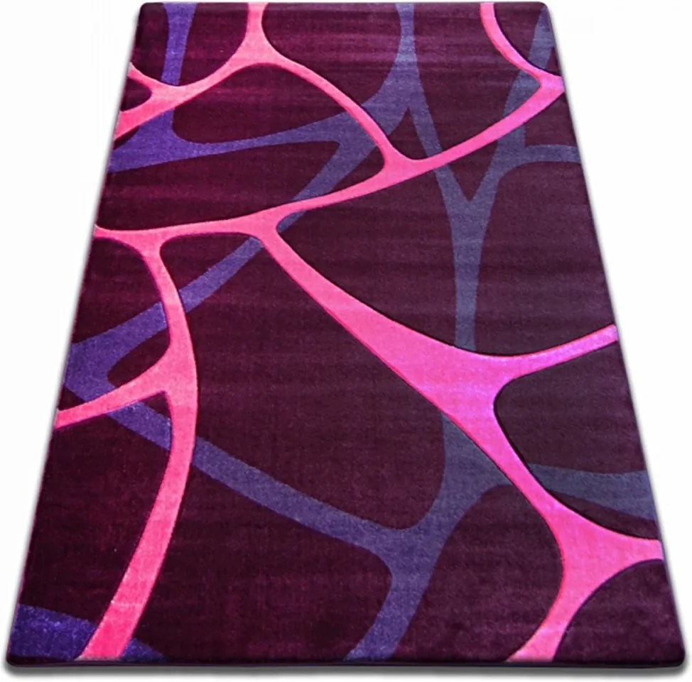 Kusový koberec Sieť fialový 2, Velikosti 200x290cm