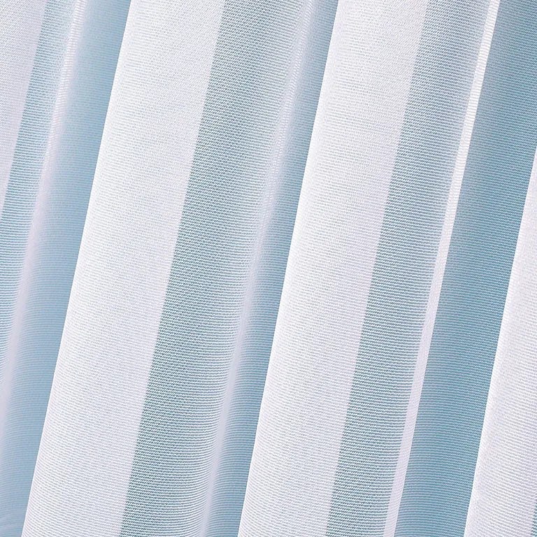 Goldea hladká žakárová záclona - biela - metráž 150 cm