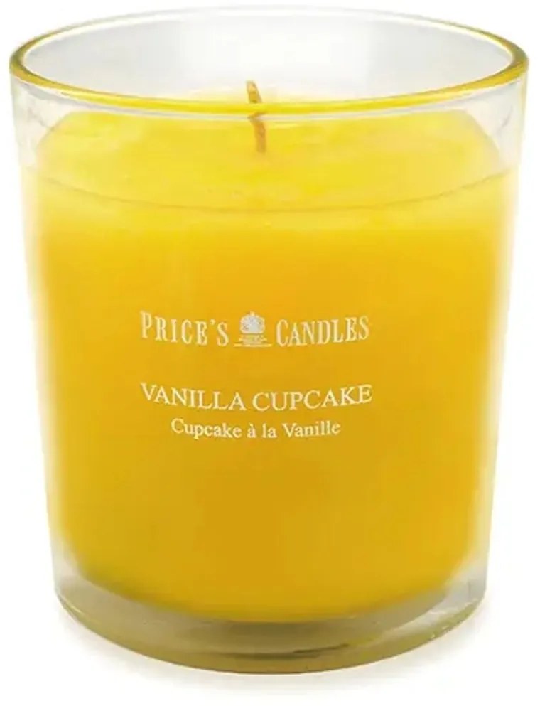 Price´s FRAGRANCE vonná sviečka v skle Vanilla Cupcake - horenie 45h