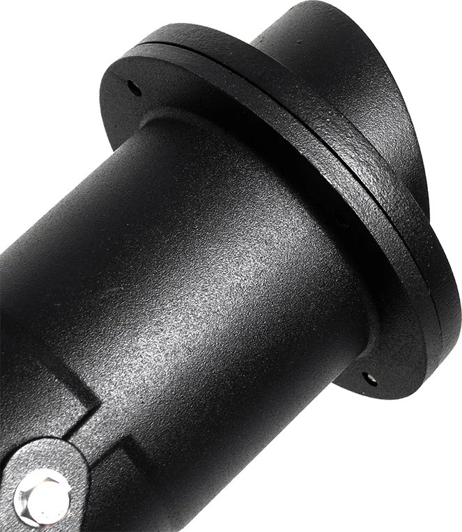 Sada 3 záhradných bodových svetiel čiernych vrátane kábla a zástrčky IP65 - Done