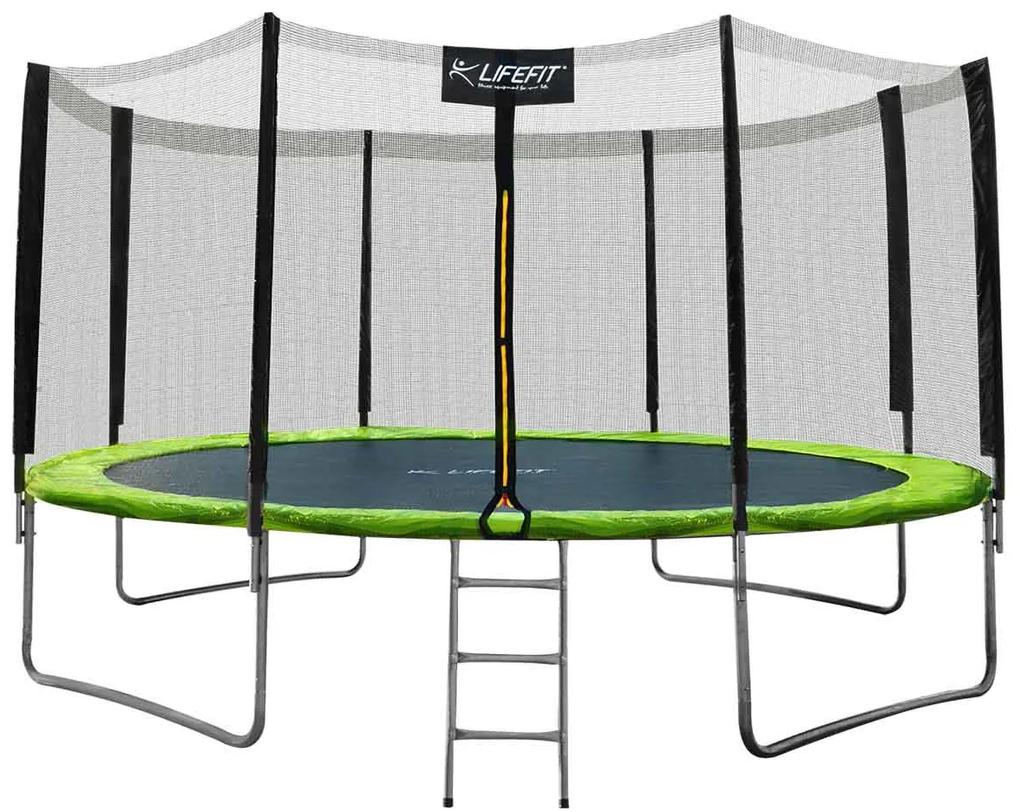 LIFEFIT® Trampolína LIFEFIT® 14' / 424cm vr.siete a schodíkov Priemer trampolíny: 424cm