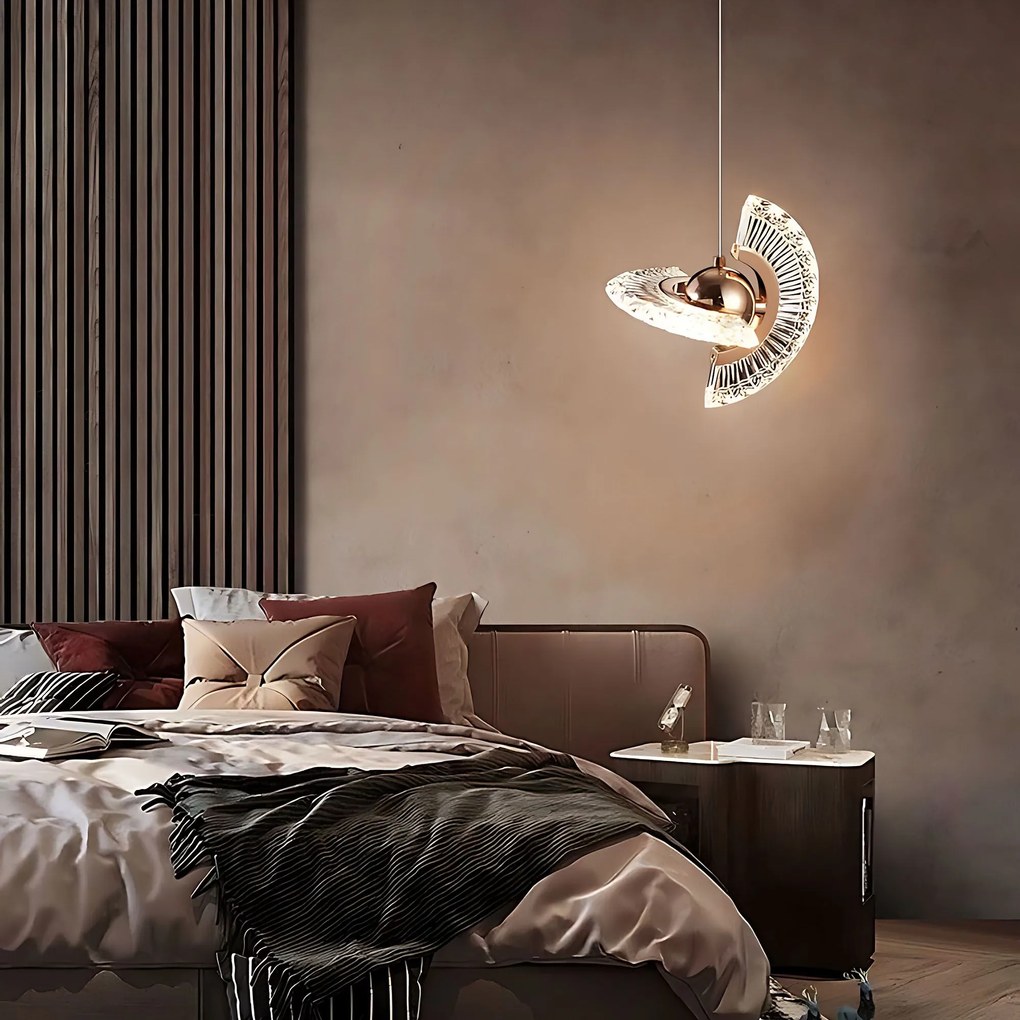 Toolight Toolight, LED stropné svietidlo, 6W, 3000K, LHJ108-2CP, ružové zlato, OSW-60049