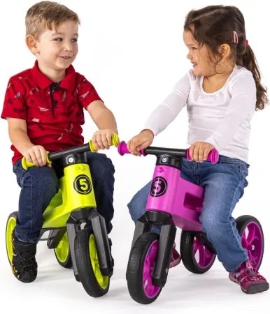 Funny Wheels - Odrážadlo 2v1 RIDER SUPER SPORT zelená/čierna