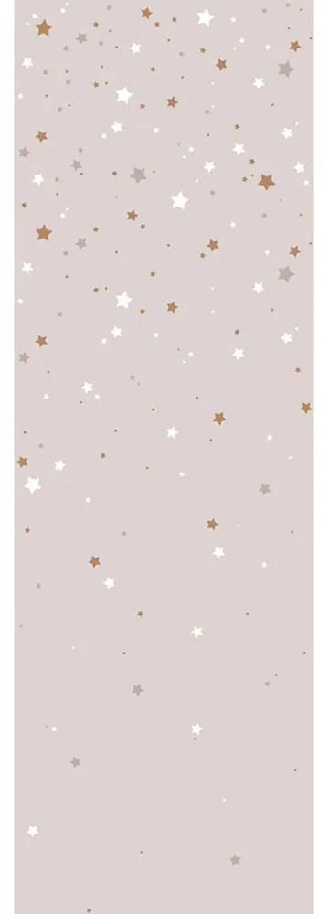 DEKORNIK Simple Stars From The Sky Powder Pink - Tapeta